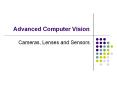 Advanced Computer Vision PowerPoint PPT Presentation