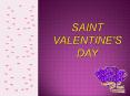 Saint Valentine's Day PowerPoint PPT Presentation