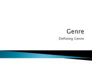 Genre