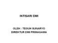 INTISARI DMI PowerPoint PPT Presentation