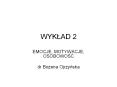 WYKLAD 2 PowerPoint PPT Presentation