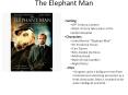 The Elephant Man PowerPoint PPT Presentation