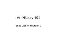 Art History 101