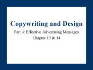 Copywriting and Design