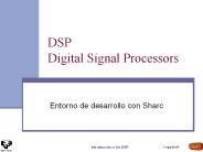 DSP Digital Signal Processors