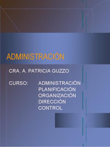ADMINISTRACI