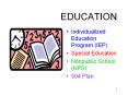EDUCATION PowerPoint PPT Presentation