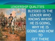 Leadership Qualities