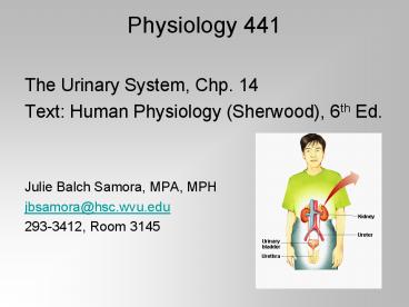 Physiology 441