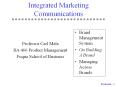 Integrated Marketing Communications PowerPoint PPT Presentation
