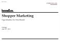 Booz & Company Shopper Marketing Opportunities for Store PowerPoint PPT Presentation