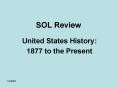 SOL Review PowerPoint PPT Presentation