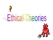 Ethical Theories