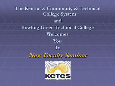 The Kentucky Community & Technical College System