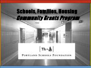 Schools, Families, Housing Community Grants Program