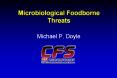 Microbiological Foodborne Threats PowerPoint PPT Presentation