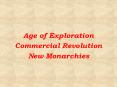 Age of Exploration PowerPoint PPT Presentation
