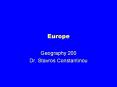 Europe PowerPoint PPT Presentation