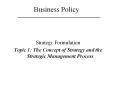 Business Policy PowerPoint PPT Presentation