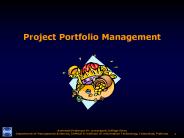 Project Portfolio Management