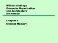William Stallings Computer Organization and Architecture 8th Edition PowerPoint PPT Presentation
