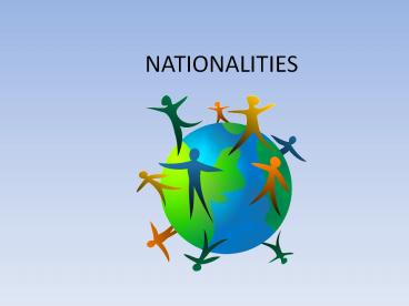 NATIONALITIES