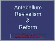 Antebellum Reform Movements