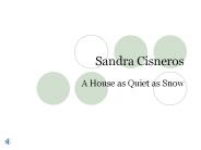 Sandra Cisneros