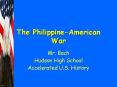 The Philippine-American War PowerPoint PPT Presentation