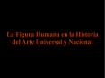 La Figura Humana en la Historia del Arte Universal y Nacional PowerPoint PPT Presentation
