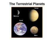 The Terrestrial Planets
