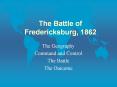 The Battle of Fredericksburg, 1862 PowerPoint PPT Presentation