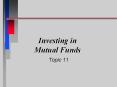Investing in Mutual Funds PowerPoint PPT Presentation