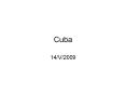 Cuba PowerPoint PPT Presentation