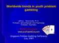 Worldwide trends in youth problem gambling Jeffrey L PowerPoint PPT Presentation