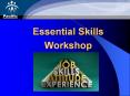 Essential Skills PowerPoint PPT Presentation