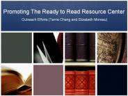 Promoting The Ready to Read Resource Center