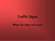 Traffic Signs