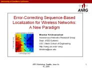 Error-Correcting Sequence-Based Localization for Wireless Networks
