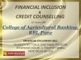 FINANCIAL INCLUSION PowerPoint PPT Presentation