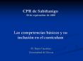 CPR de Sabiсanigo 30 de septiembre de 2008 Las competencias bбsicas y su inclusiуn en el currнculum   PowerPoint PPT Presentation