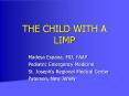 THE CHILD WITH A LIMP PowerPoint PPT Presentation
