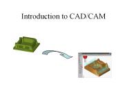 Introduction to CAD/CAM