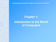 Understanding Computers, Chapter 1