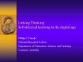 Linking Thinking: Self-directed learning in the digital age PowerPoint PPT Presentation