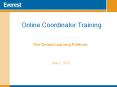 Online Coordinator Training PowerPoint PPT Presentation