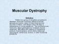 Muscular Dystrophy PowerPoint PPT Presentation
