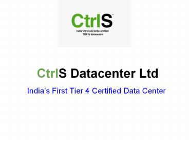 Ctrls Asia’s largest Tier 4 Data Center for Unlimited Domain Hosting