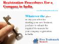 Registration Procedures For a Company in India PowerPoint PPT Presentation