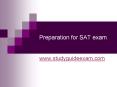 Study guide for Exam prepration PowerPoint PPT Presentation